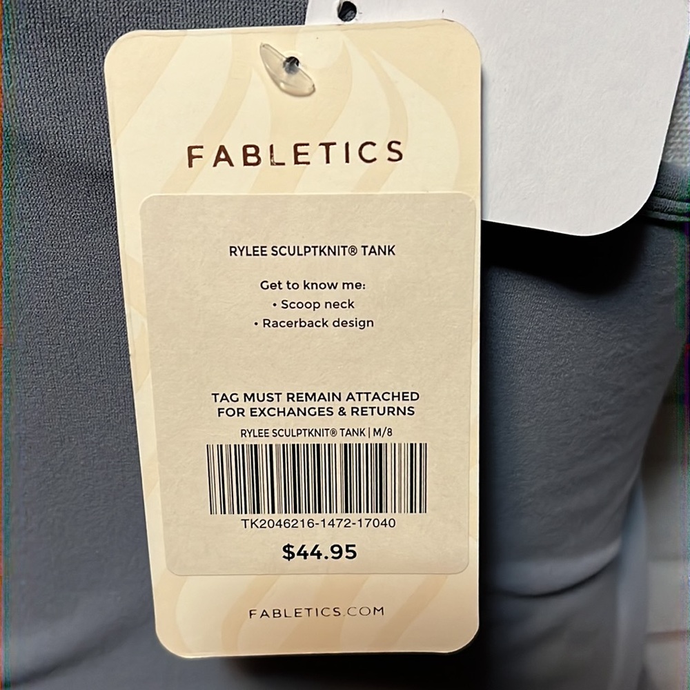 **SOLD ON MERCARI FABLETICS Rylee Sculptknit Tank - Picture 6 of 8